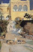 Joaquin Sorolla The Royal Palace in the afternoon oil painting artist